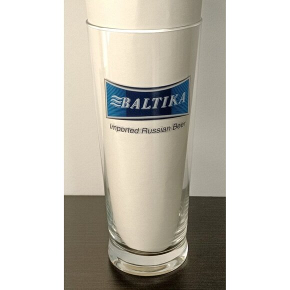 Baltika Imported Russian Beer Glass Pint Glass 0,5L 16oz EUC - Picture 3 of 7